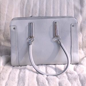 Light gray handbag